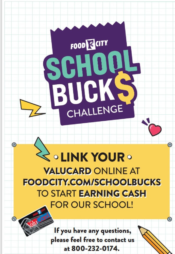 Please go online and help us out by linking your Food City Value Card